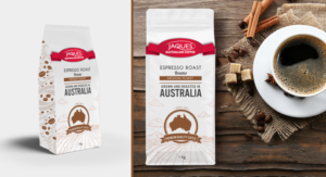 Packaging Design by wow factory for Jaques Australian Coffee | Design: #12004607
