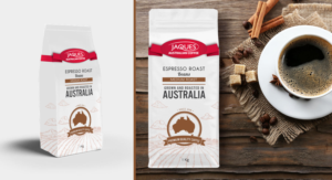 Packaging Design by wow factory for Jaques Australian Coffee | Design: #12004657