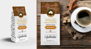 Packaging Design by wow factory for Jaques Australian Coffee | Design: #12004892