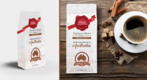 Packaging Design by wow factory for Jaques Australian Coffee | Design: #12052085