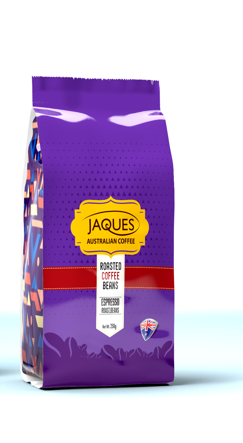 Packaging Design by Vishal Vishwakarma  for Jaques Australian Coffee | Design #12073715