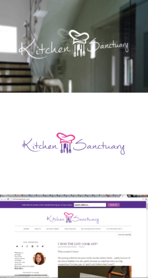Kitchen Sanctuary | Logo Design by eko07