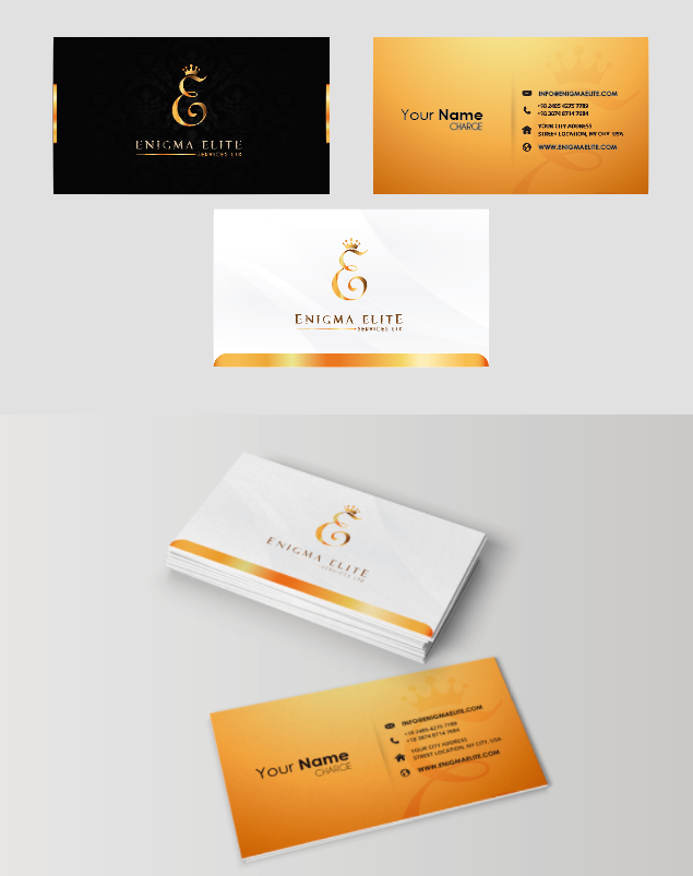Logo Design by Carlos Alba D. for Enigma Elite Services Ltd | Design: #12017032