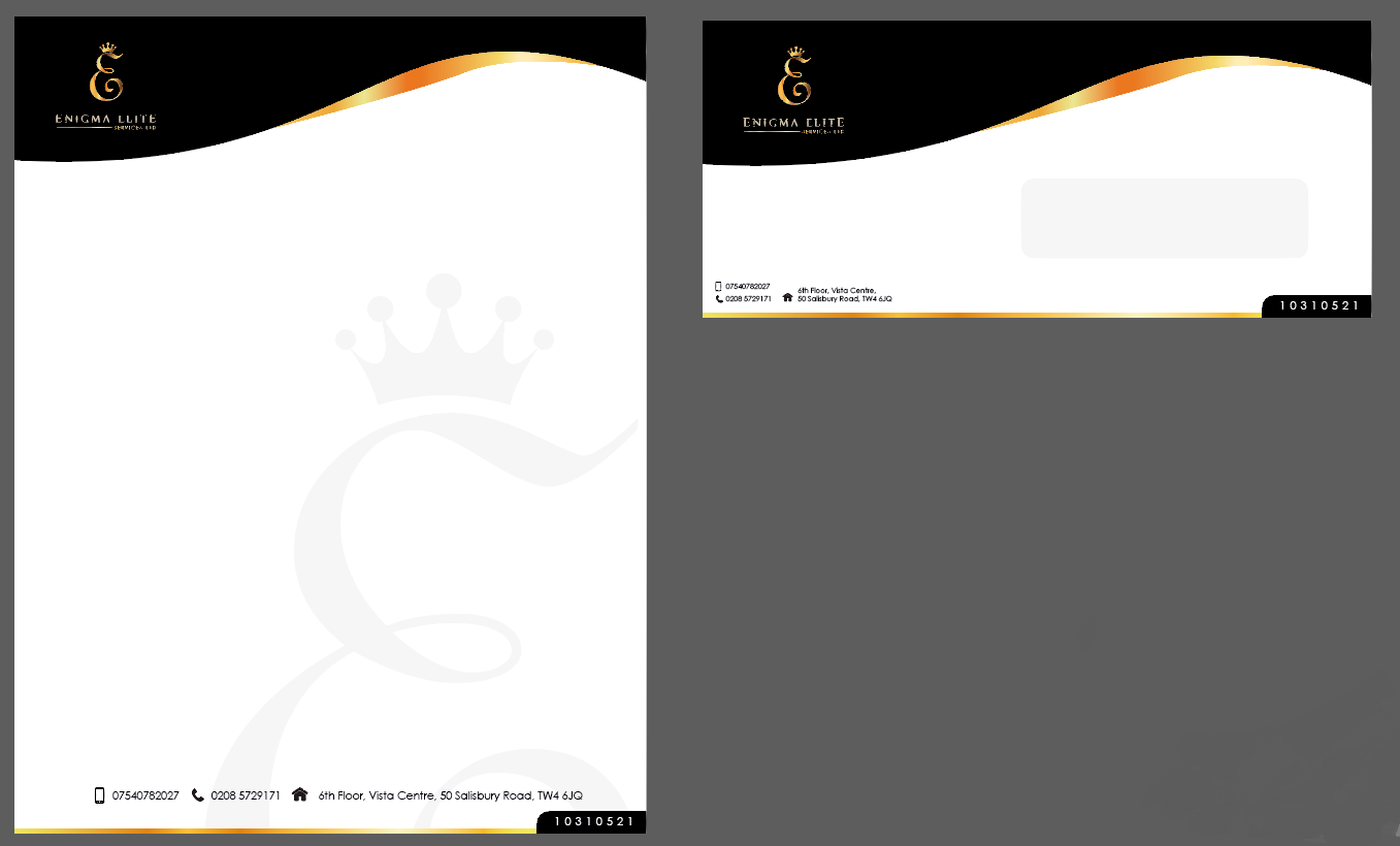 Logo Design by Carlos Alba D. for Enigma Elite Services Ltd | Design #12049356
