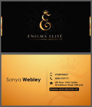Logo Design by Carlos Alba D. for Enigma Elite Services Ltd | Design: #12049357
