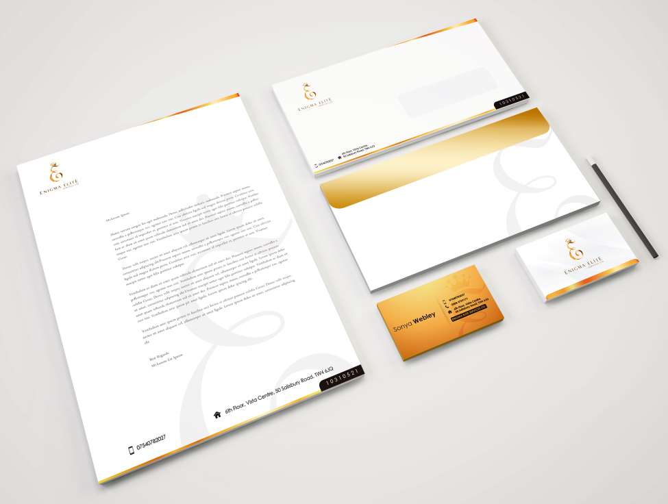 Logo Design by Carlos Alba D. for Enigma Elite Services Ltd | Design #12058430