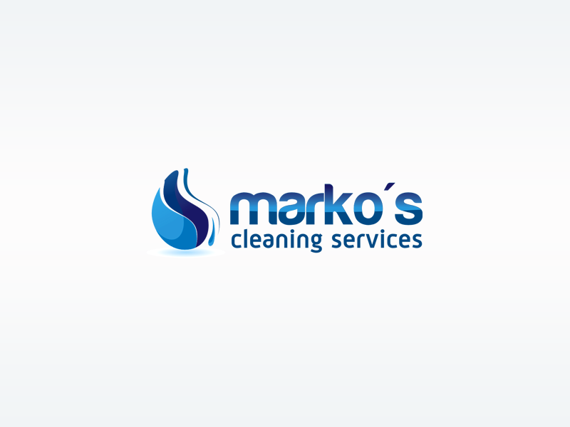 Logo Design by Hypergraph® for MARKO'S CLEANING SERVICES | Design #2388497