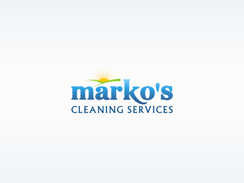Logo Design by Hypergraph® for MARKO'S CLEANING SERVICES | Design #2388500