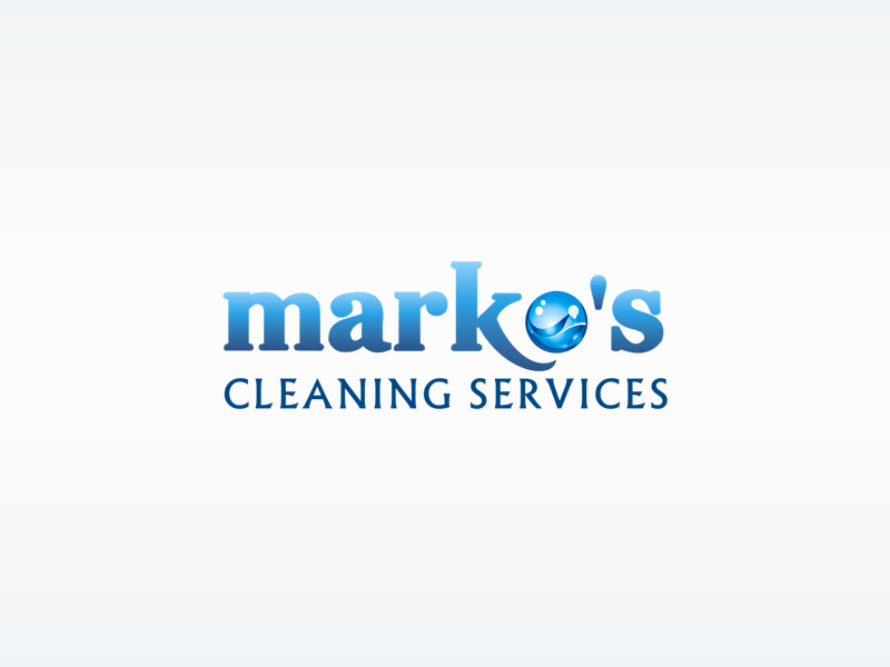 Logo Design by Hypergraph® for MARKO'S CLEANING SERVICES | Design #2388505