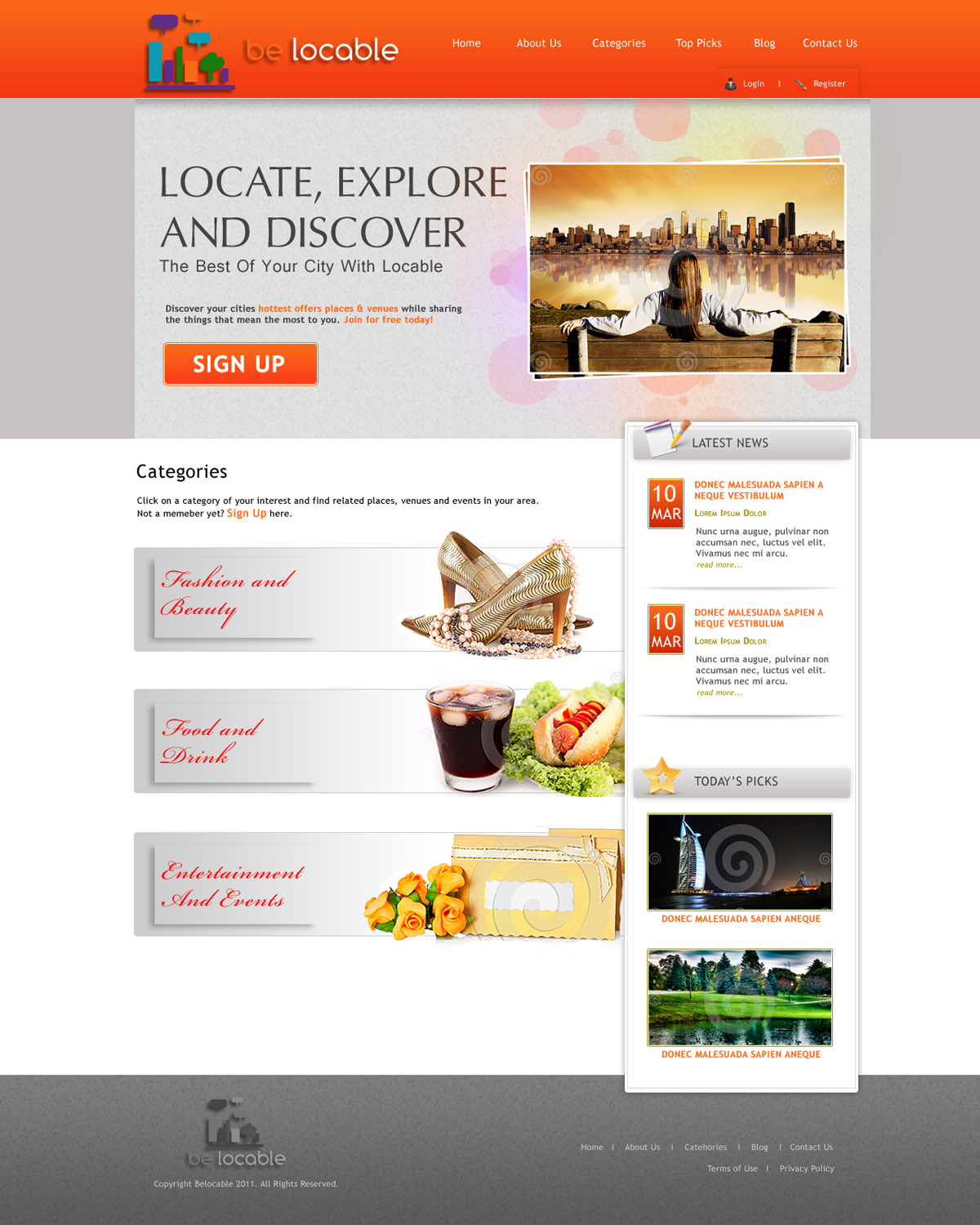 Web Design by D...Design for this project | Design #508782