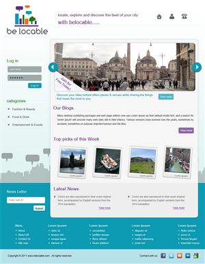 Web Design par pb pour ce projet | Design : #510133