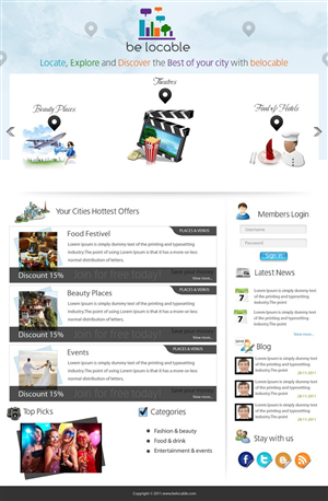 Web Design par pb pour ce projet | Design : #510134