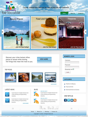 Web Design par pb pour ce projet | Design : #510409