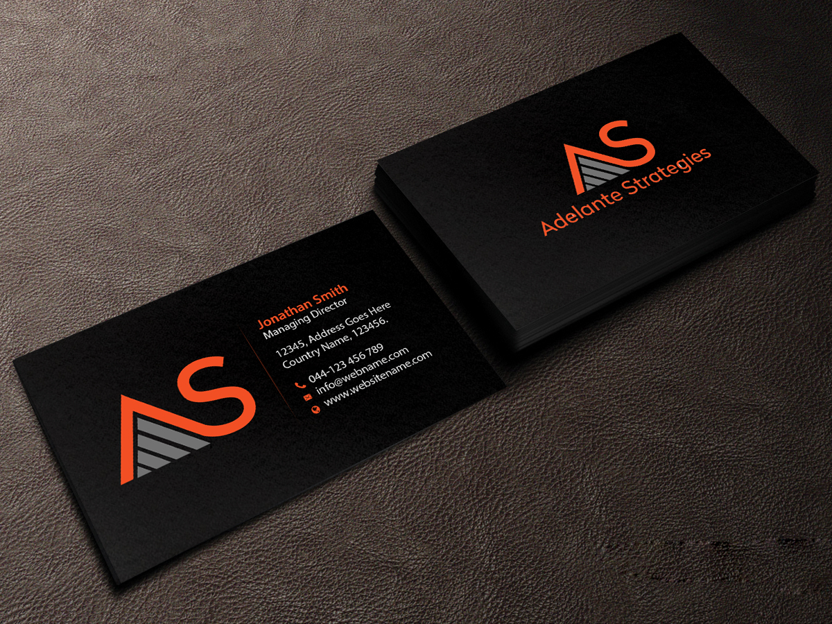 Logo Design by Creations Box 2015 for Adelante Strategies | Design #11955329