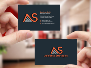 Design de Logo par Creations Box 2015 pour Adelante Strategies | Design : #11955337