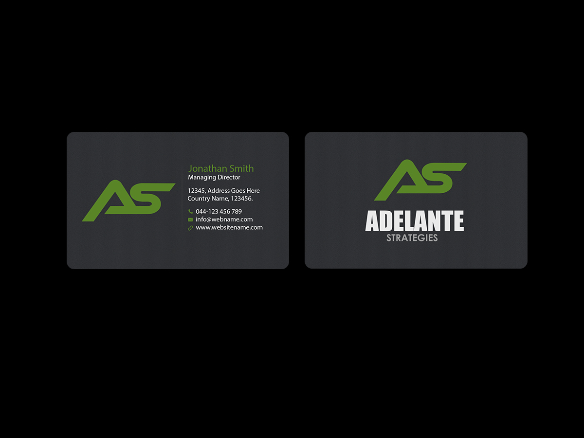 Logo Design by Creations Box 2015 for Adelante Strategies | Design #11955344