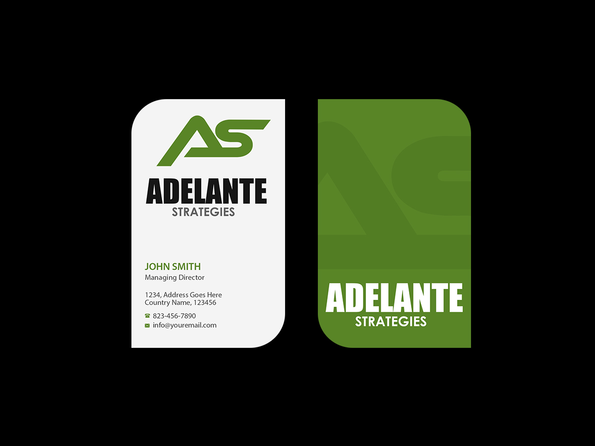 Logo Design by Creations Box 2015 for Adelante Strategies | Design #11955351