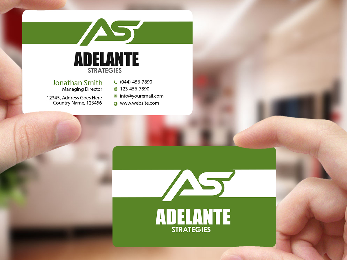 Logo Design by Creations Box 2015 for Adelante Strategies | Design #11955355