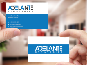 Design de Logo par Creations Box 2015 pour Adelante Strategies | Design : #11955357