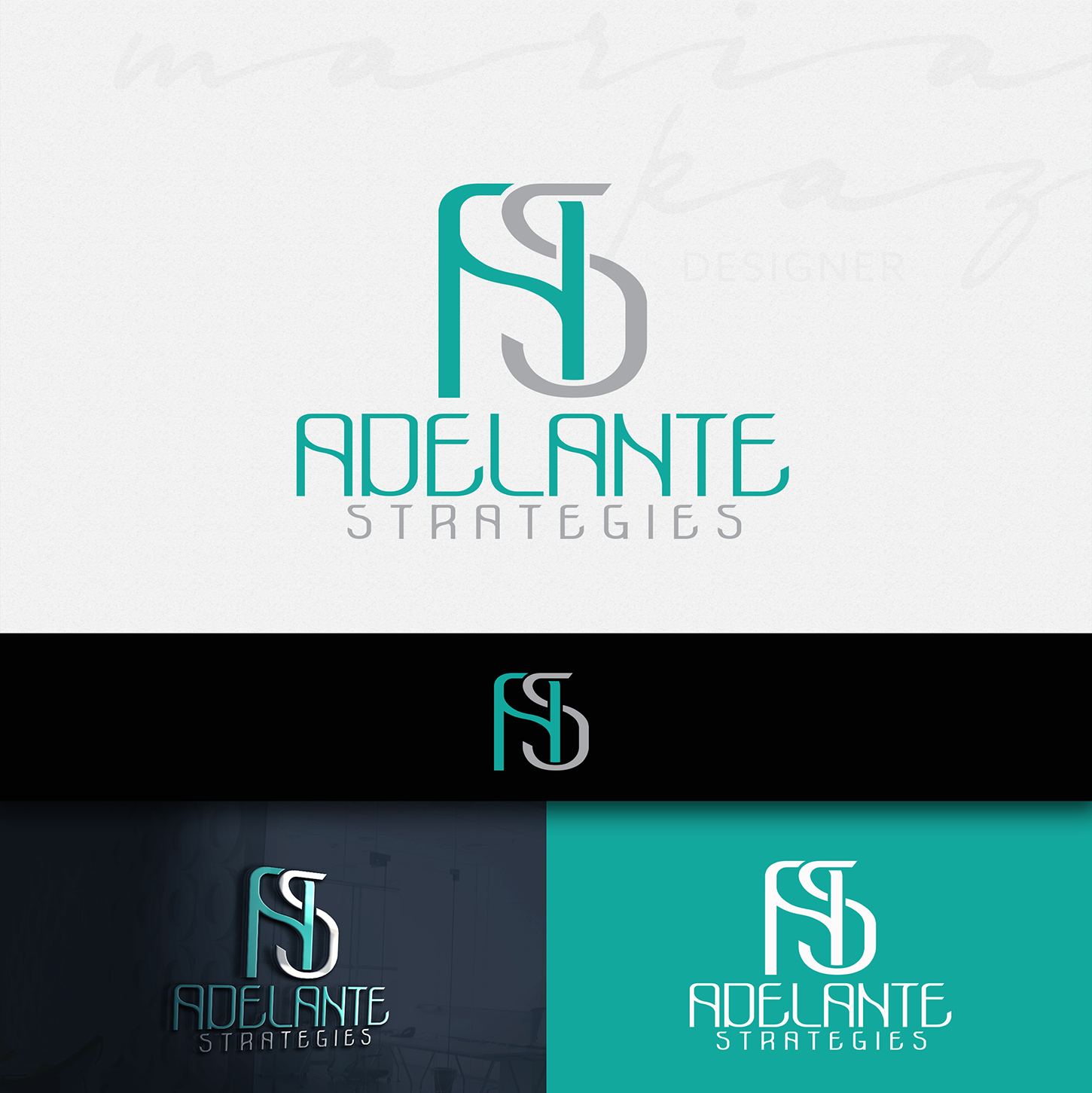 Logo-Design von maria-kaz für Adelante Strategies | Design #11949187