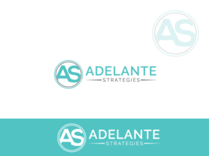 Logo Design by RoCK dEsign for Adelante Strategies | Design: #11948498