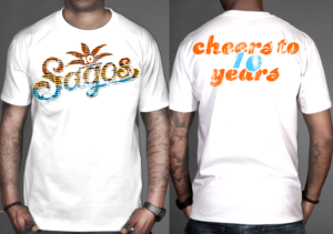 Tshirt Design 10 Year Anniversary Shirt