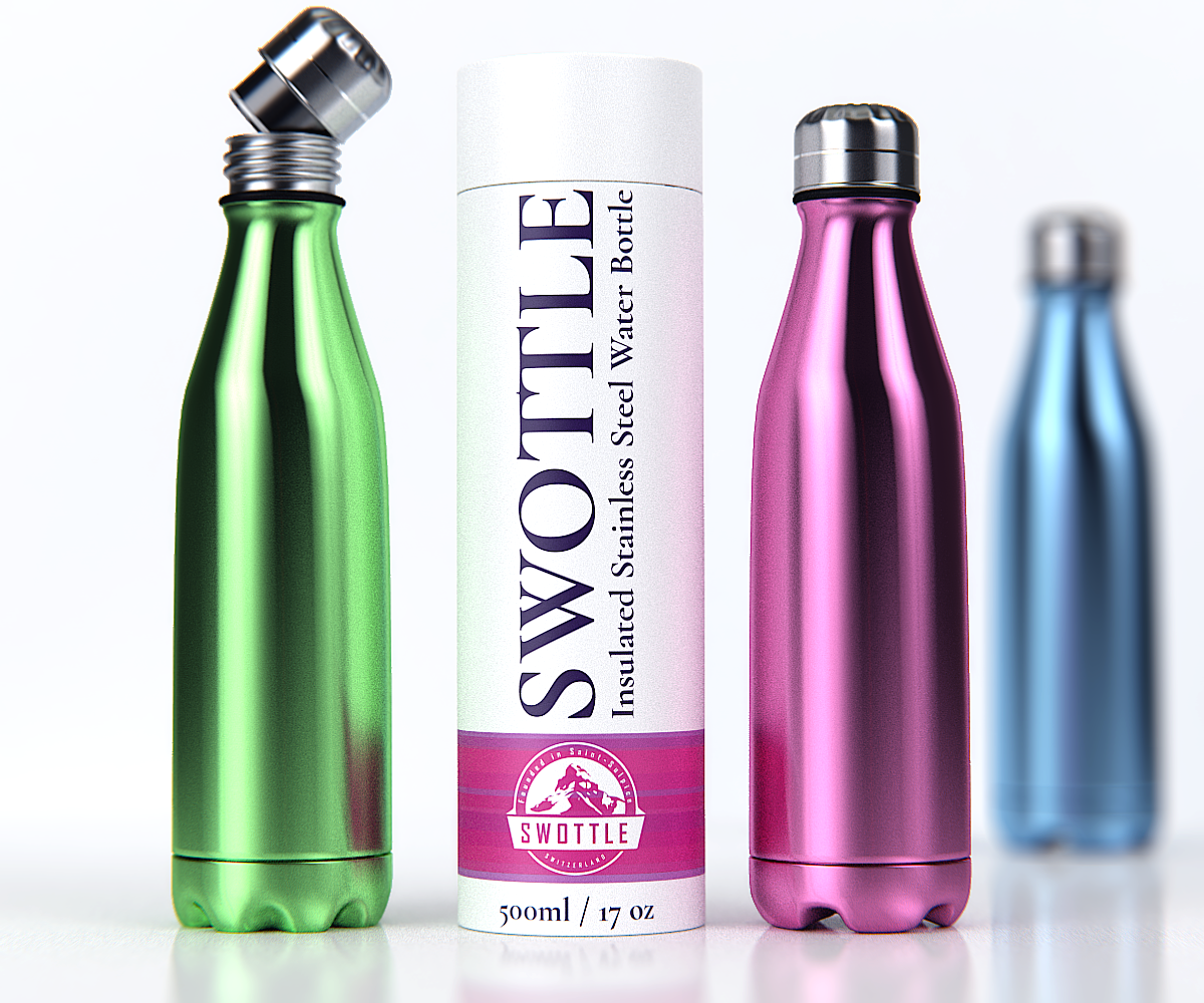 Packaging Design by TM Kreatif for Swottle | Design #12048613