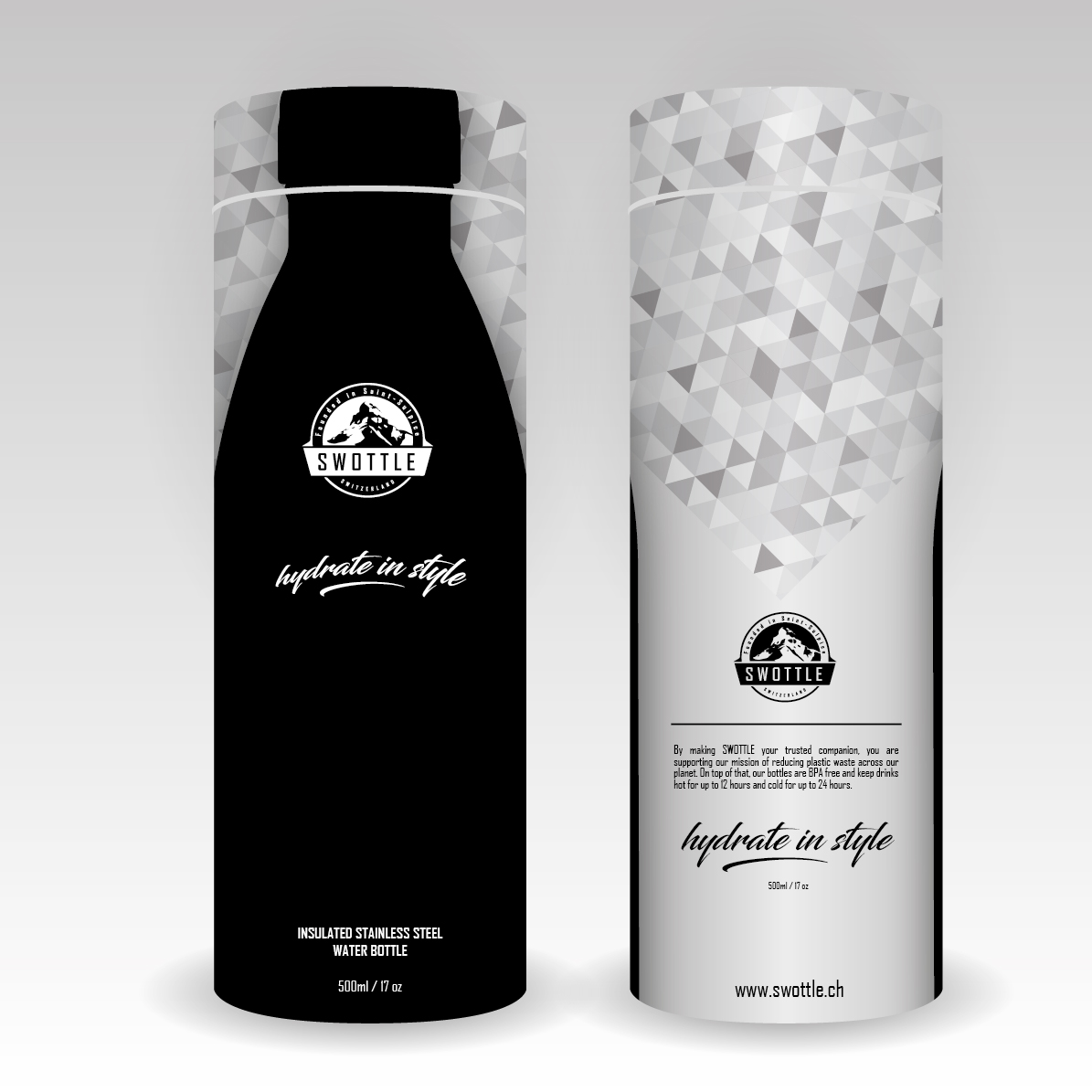 Packaging Design by Garth Jones for Swottle | Design #11956765