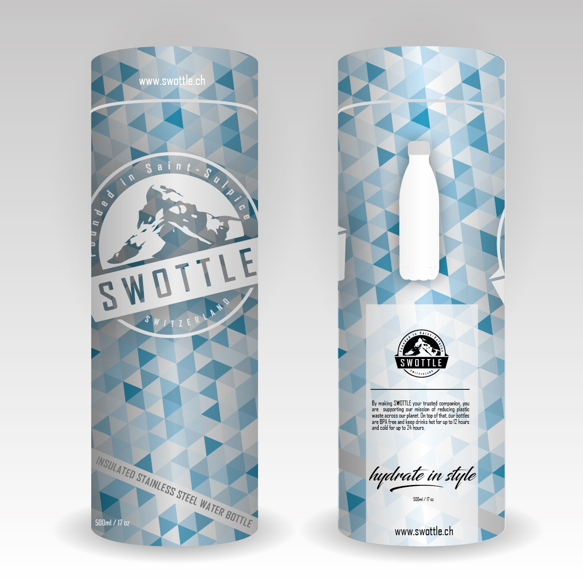 Packaging Design by Garth Jones for Swottle | Design #11956766