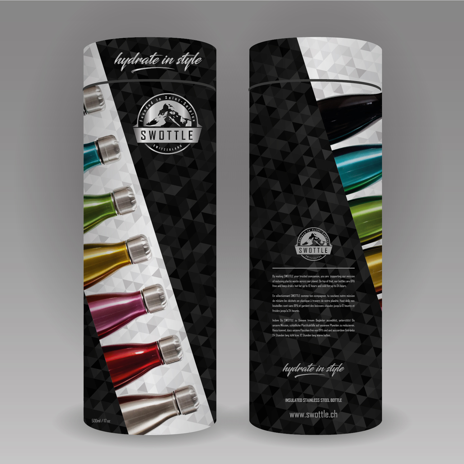 Packaging Design by Garth Jones for Swottle | Design #12007749