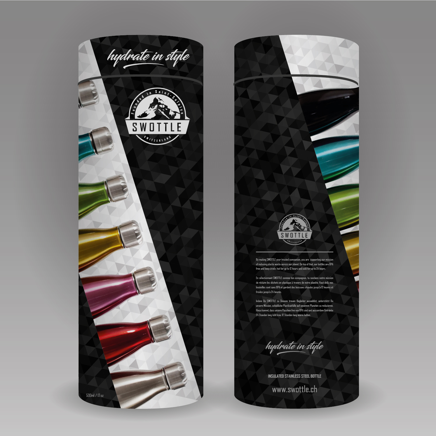 Packaging Design by Garth Jones for Swottle | Design #12007750