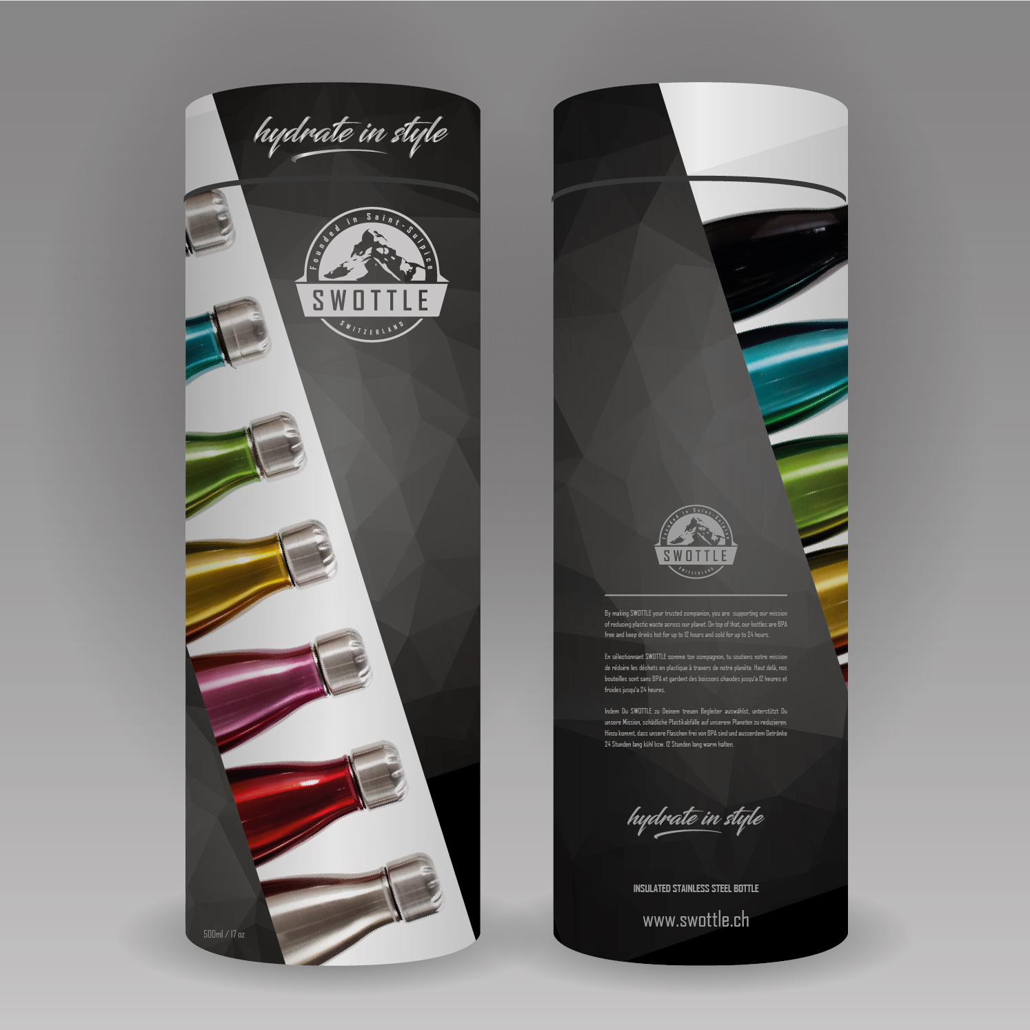 Packaging Design by Garth Jones for Swottle | Design #12007840