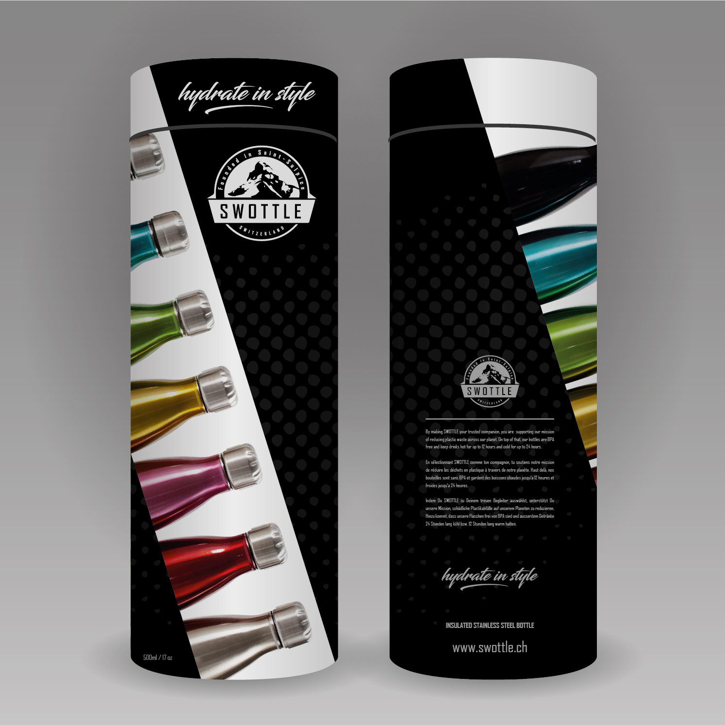 Packaging Design by Garth Jones for Swottle | Design #12007841