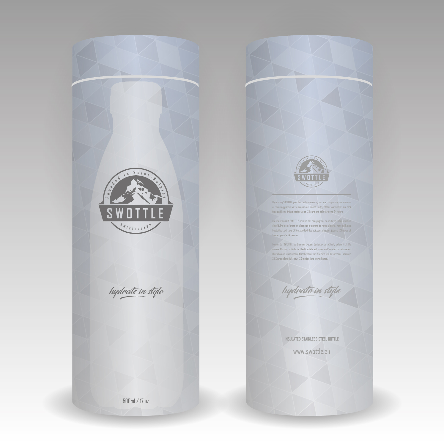 Packaging Design by Garth Jones for Swottle | Design #12007998