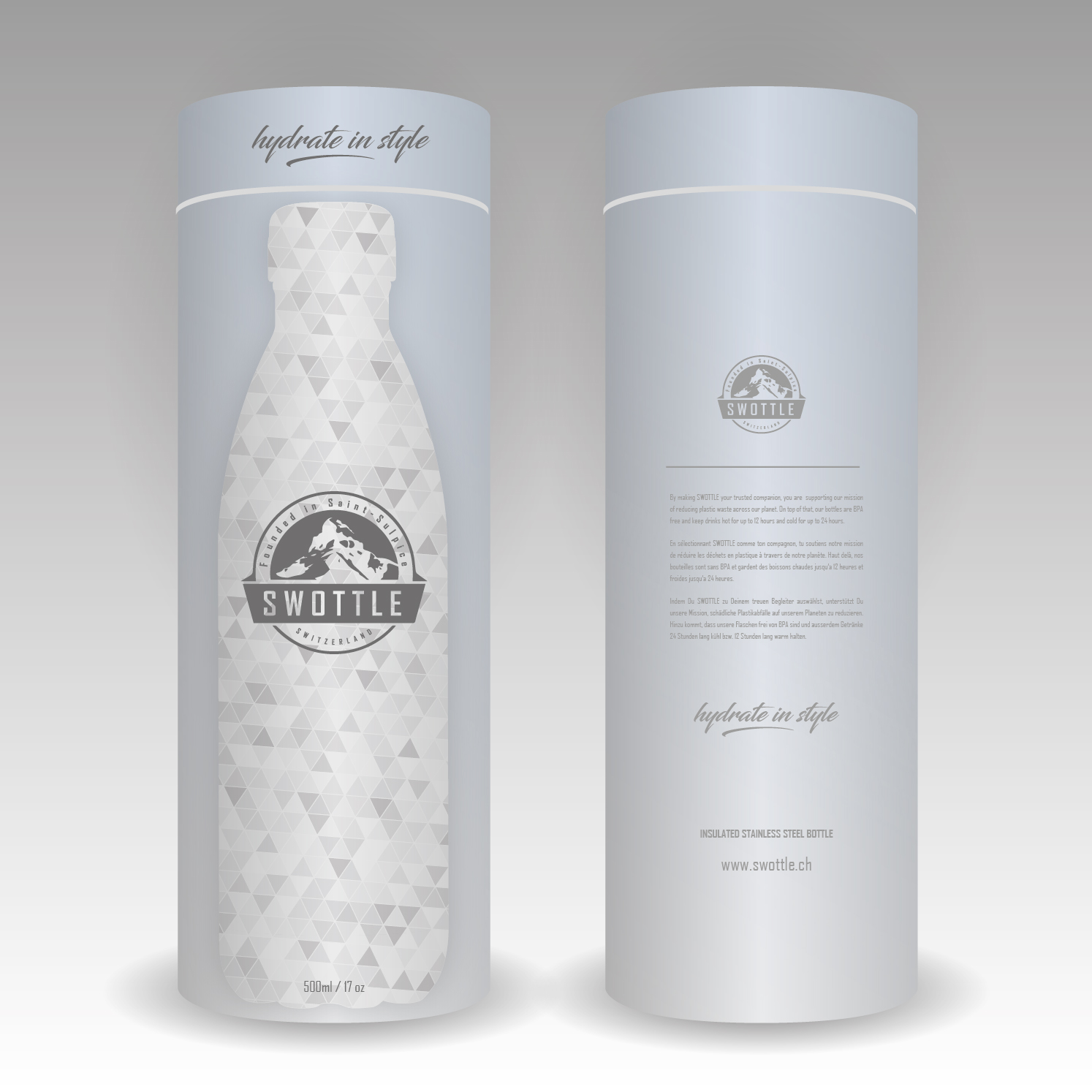 Packaging Design by Garth Jones for Swottle | Design #12008000