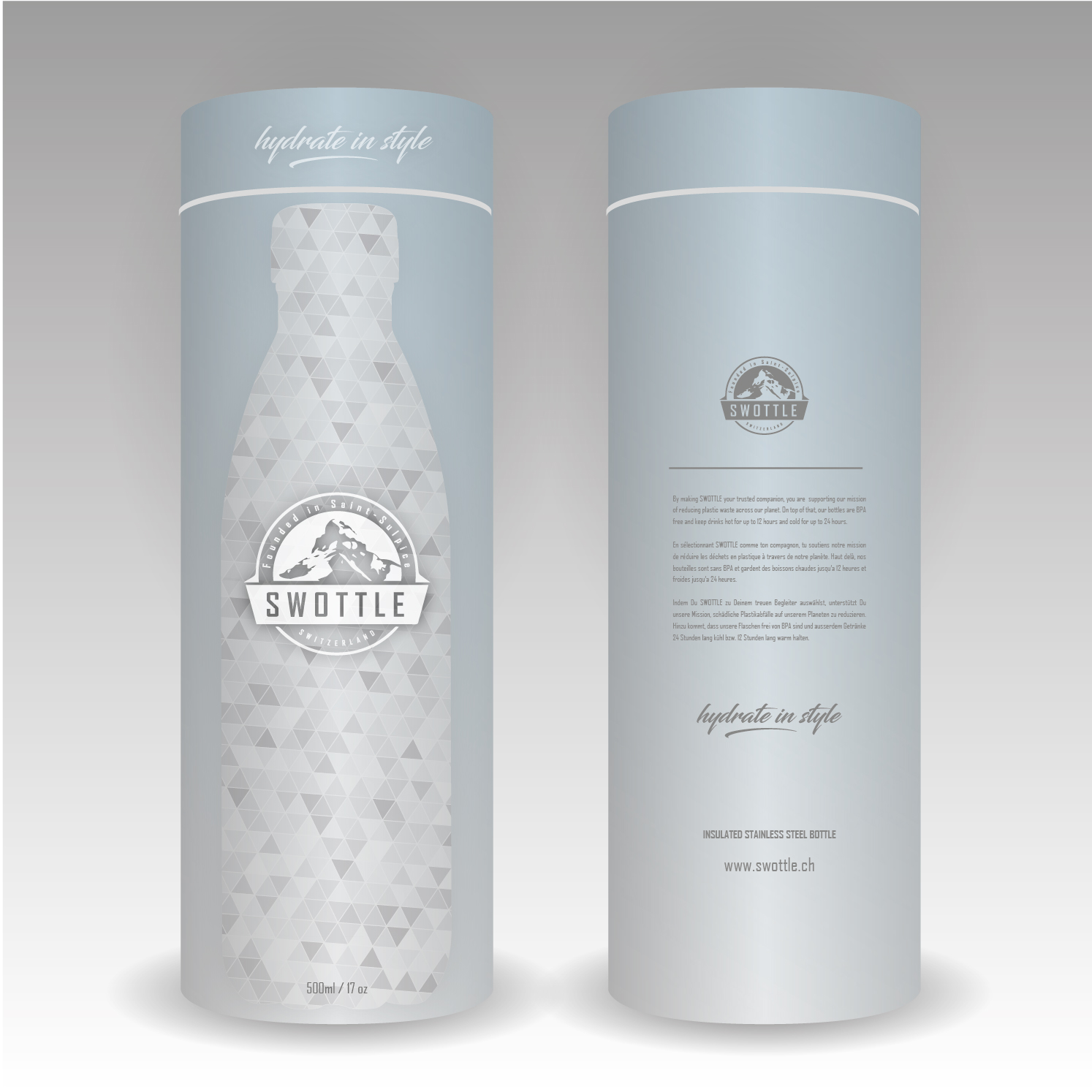 Packaging Design by Garth Jones for Swottle | Design #12010230