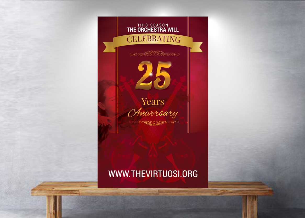 Diseño de Póster por uk para Connecticut Virtuosi Chamber Orchestra, Inc.  | Diseño #11952559