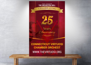 Poster Design by uk for Connecticut Virtuosi Chamber Orchestra, Inc.  | Design: #11952601