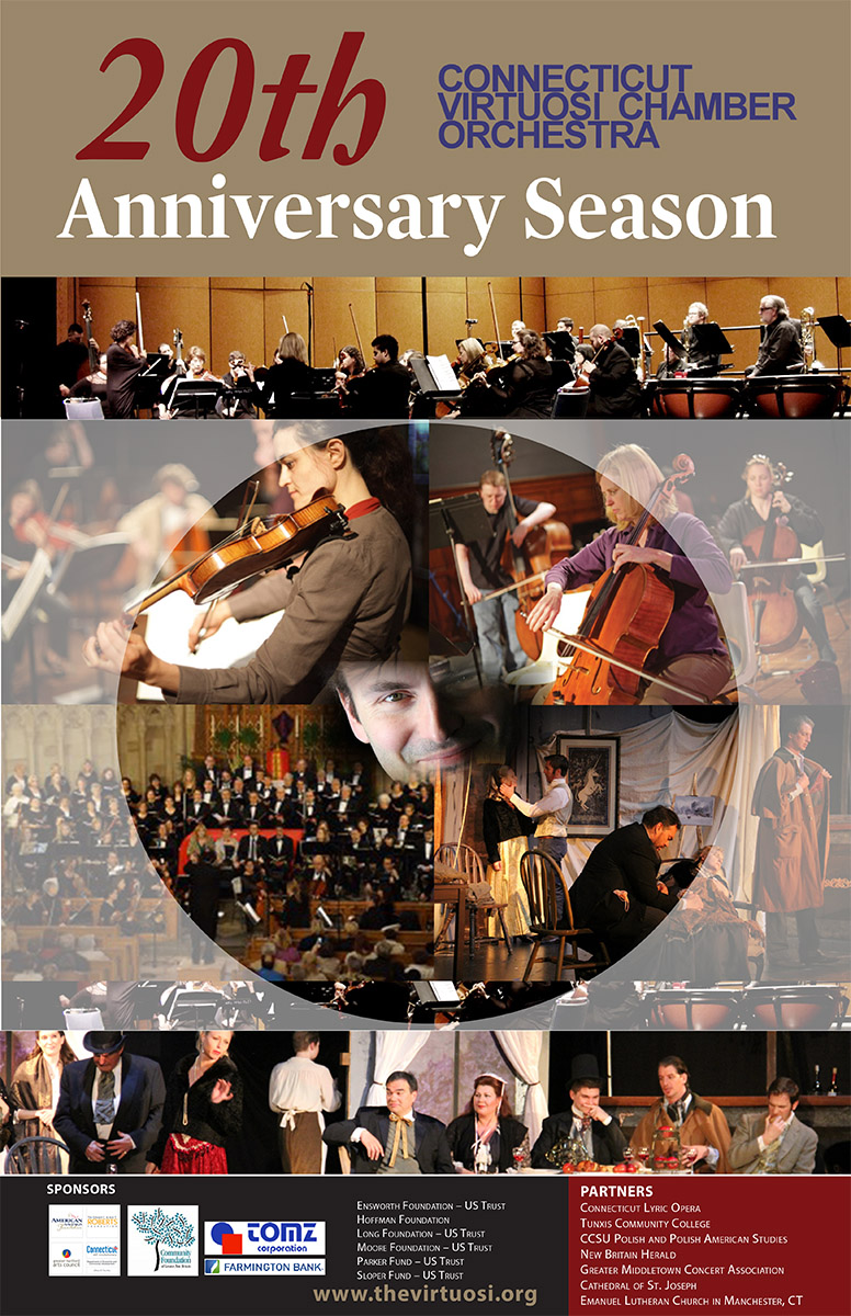 Diseño de Póster por Venus L. Penaflor para Connecticut Virtuosi Chamber Orchestra, Inc.  | Diseño #11984929