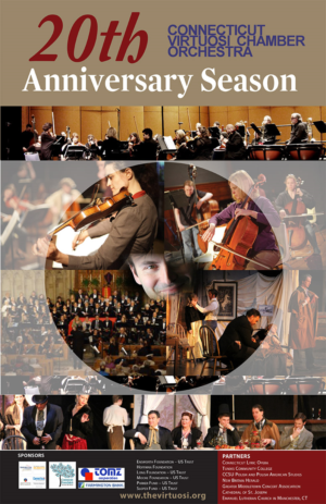 Poster Design by Venus L. Penaflor for Connecticut Virtuosi Chamber Orchestra, Inc.  | Design: #11984929