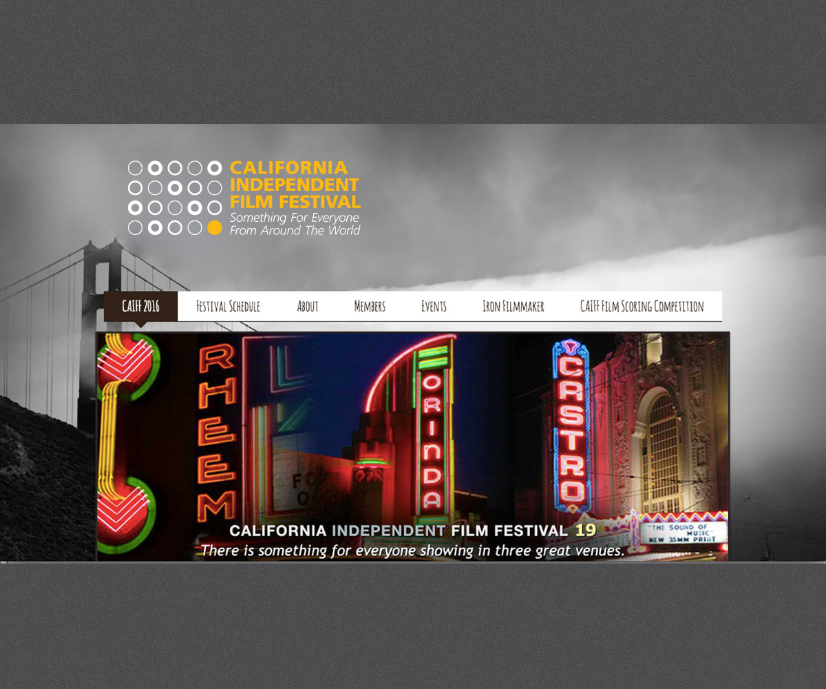 Logo Design by Guilhermus for California Independent Film Festival | Design #11956960