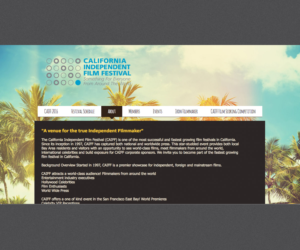 Logo Design by Guilhermus for California Independent Film Festival | Design: #11956961