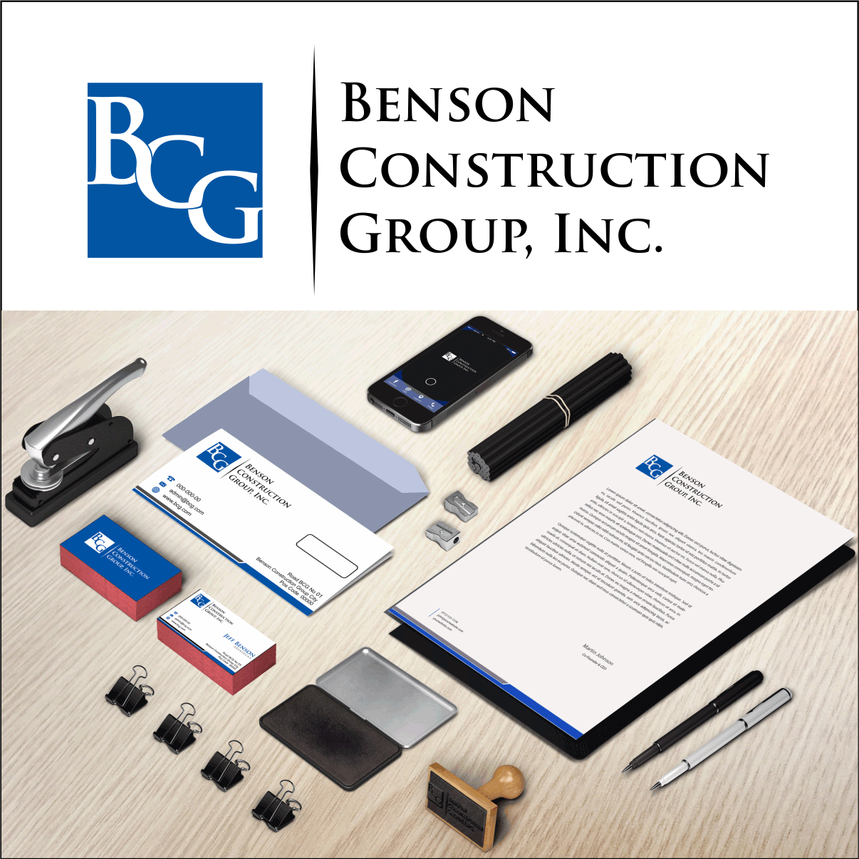Design de Logo par kenthuz pour Benson Construction Group, Inc. | Design #11966633