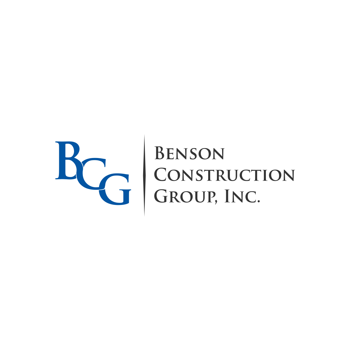 Logo Design by kenthuz for Benson Construction Group, Inc. | Design #11983048