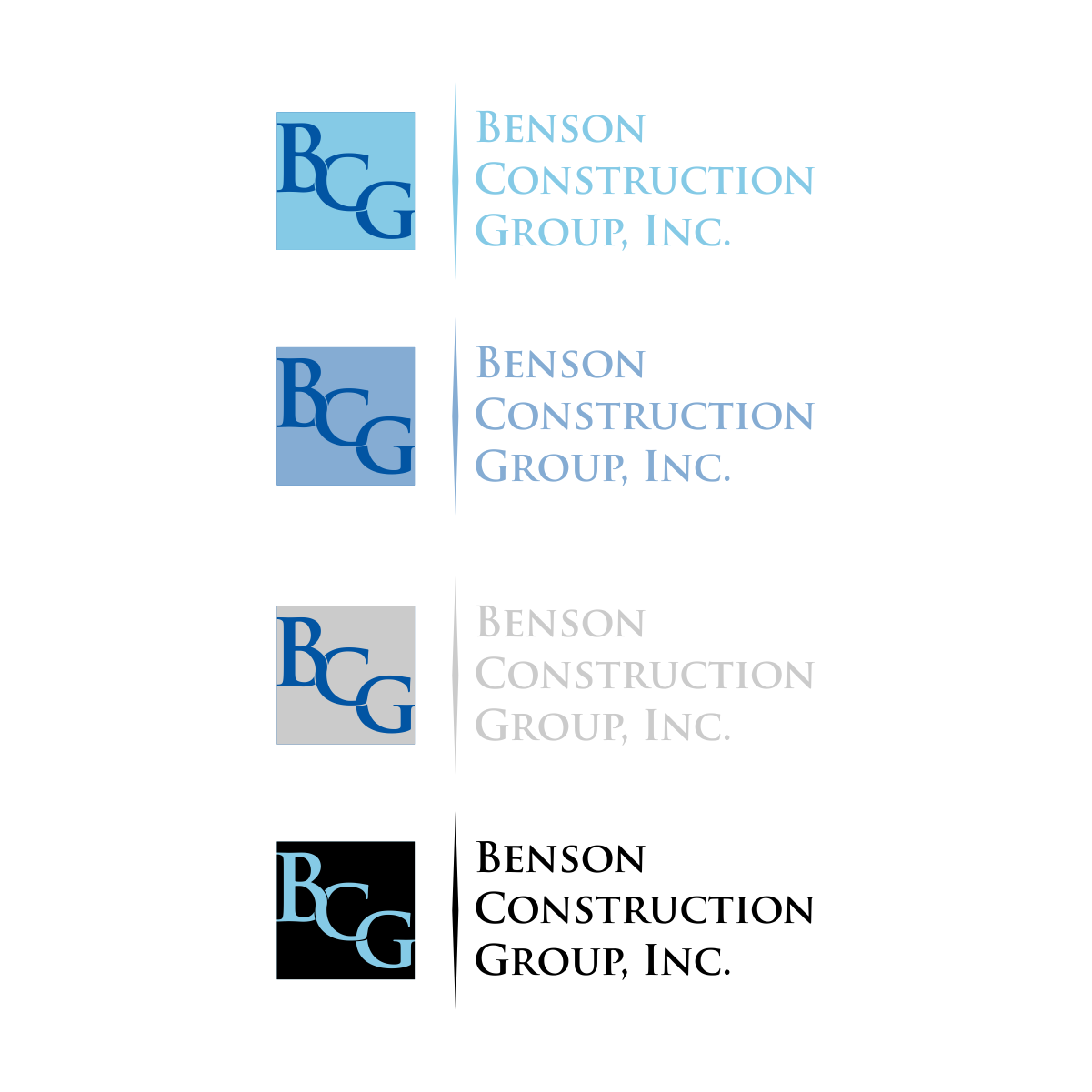 Design de Logo par kenthuz pour Benson Construction Group, Inc. | Design #11983185