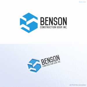 Logo Design by Anthony for Benson Construction Group, Inc. | Design: #11953677