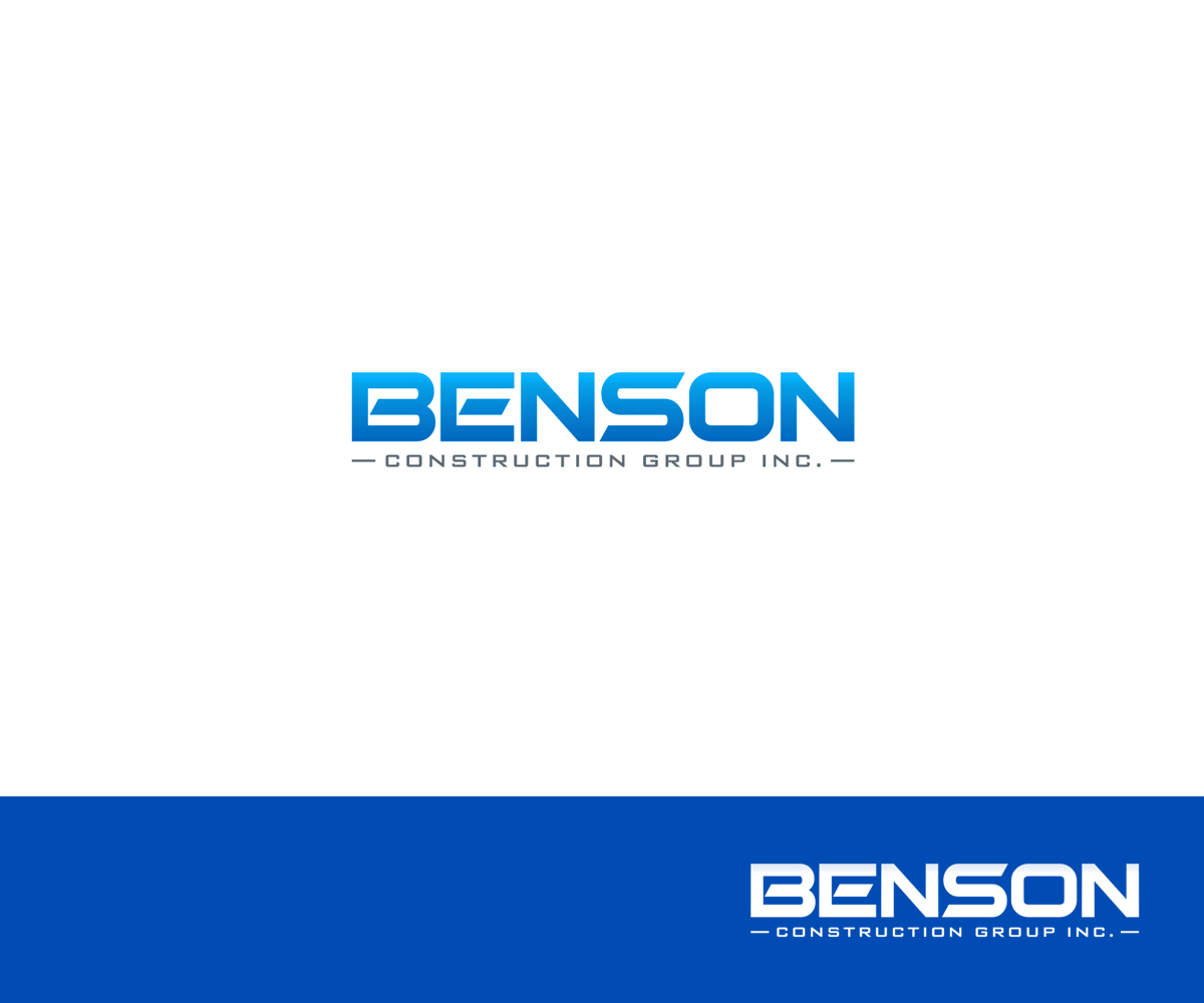 Logo Design by carina_designs for Benson Construction Group, Inc. | Design #12029068