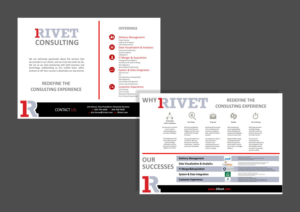 Diseño de Brochure por Amduat Design para 1Rivet | Diseño: #11970511