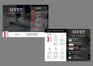 Diseño de Brochure por Amduat Design para 1Rivet | Diseño: #12052308
