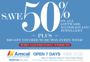 Newspaper Ad Design by eg.design for Waratah Amcal Plus Pharmacy  | Design: #11975021